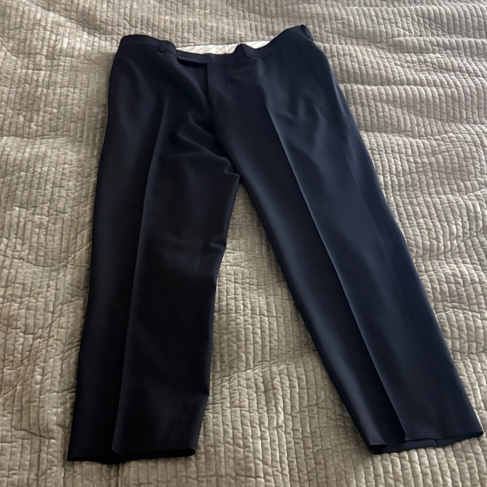 Classic Men's Navy Dress Pants